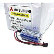 แพ็คละ57ชิ้น CR17335SE-R 3V 1800mAh Q6BAT CR17335 PLC แบตเตอรี่ลิเธียมMITSUBISHI แบตเตอรี่สำรอง CR17