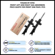 Kia Sportage QL 2016 Front Left And Right Istec Gas Shock Absorbers (54651/54661-D3000~D9000)