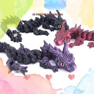 Kids Toys 3D Printing Cute Ornament Big Horned Dragon Desktop Decoration Useful Gift Ideas