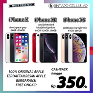 iPhone X XR XS 64GB 128GB 256GB Second Original Terdaftar Resmi