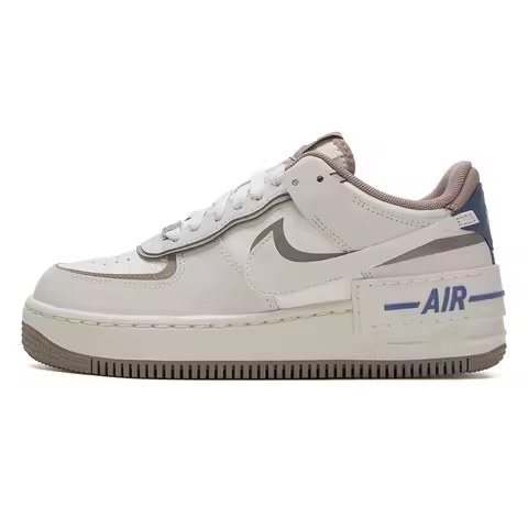 Nike Women's Shoes Air Force One W Af1 Shadow Double Hook Thick-Soled Sneakers Io7594-101