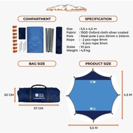 Flysheet dhaulagiri octagon bivouac set hexagonal