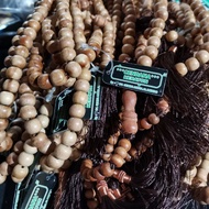 Tasbih kayu cendana keraton wangi(sandalwood) 9 mm 99 biji + free box tasbih