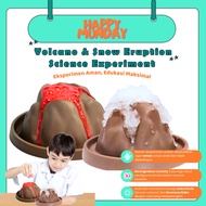 HappyMunday Volcano Eruption Children's Toy Mountain Eruption/ Educational Experimentscience
