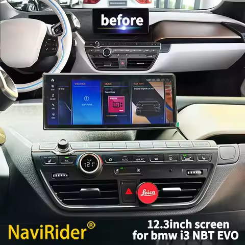 12.3'' Android Qled Screen Carplay For BMW I3 2019 Car Stereo Video Player GPS Navigation DSP Multim
