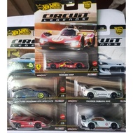 Hotwheels Premium Circuit Legends Mustang RTR,Ferrari 499P,Porsche 917KH,SubaruBRZ,Porsche 911GT3 20