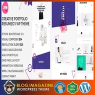 Me - Creative Portfolio & Resume / CV WordPress Theme v2.1