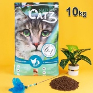 Nature Catz Chicken &amp; Fish Adult Premium Cat Food 10kg Dry Cat Food / Makanan Kucing / Makanan Anak Kucing