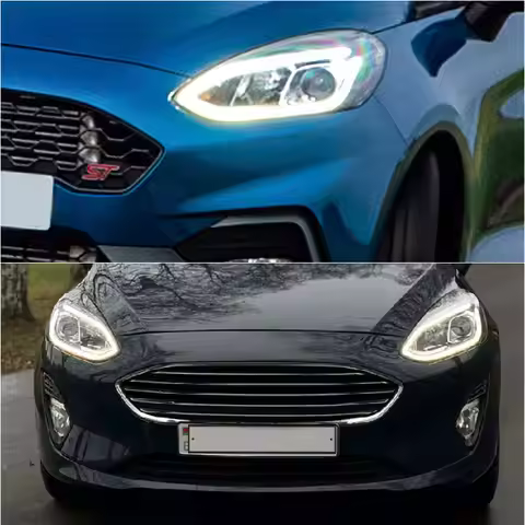 H1BB13D278AC LED Headlight Daytime Running Lamp Module For Ford Fiesta MK8 Titanium Hatchback MK7 VI