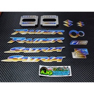 Titanium Emblem set for Raider 150 FI / Carb