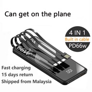 FOGOMOVE Portable Powerbank 200000MAH PD66W Fast charging Original 100000mAh Power bank Original 500