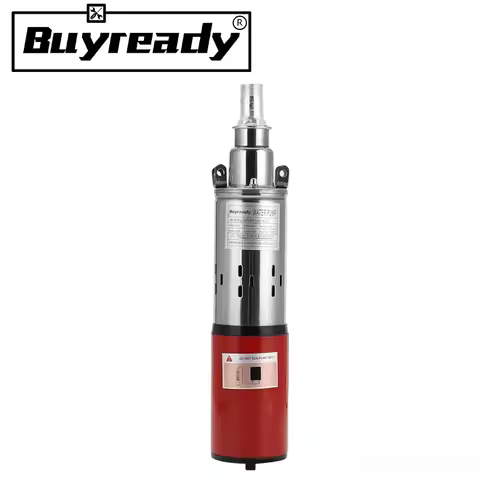 9m Wire Lift=30m-45m 20L/min 12V 24V SOLAR PUMP Deep Well Water Pump Screw Submersible Pump Irrigati