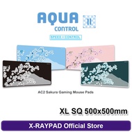 X-Raypad Aqua Control II Sakura Gaming Mouse Pads XL Square Size 500x500x4mm