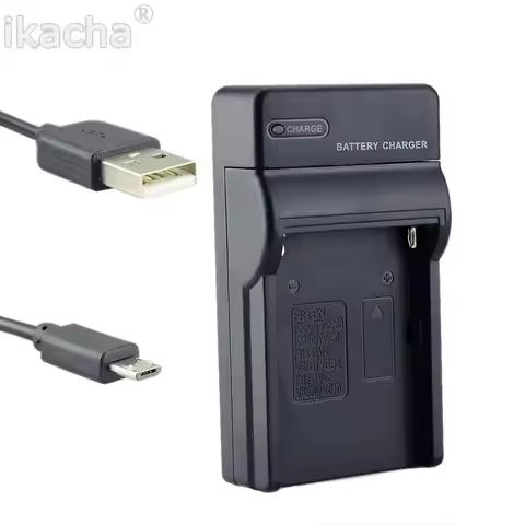 BCG10PP BCG10E DMW-BCG10 USB Battery Charger For Panasonic LUMIX DE-A65 A65 DE-A65B DMC-ZS1 ZS3 TZ2 
