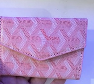 Goyard Card Holder Wallet Pink