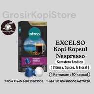 Coffee Capsule Excelso Nespresso Sumatra Arabica| Excelso Nespresso Capsule Coffee