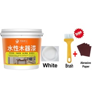 PP MALL 1L Paint for Wood Odorless Door Paint for Wood White Paint for Wood Paint Color Boysen for W