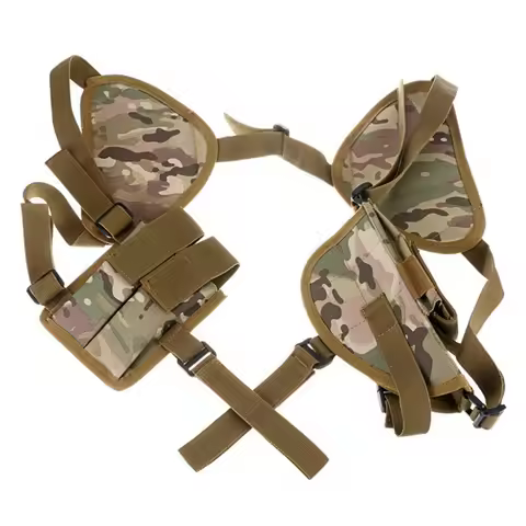 Tactical Gun Holster Universal Left Right Hand Pistol Gun Carry Pouch Concealed Shoulder Holster For