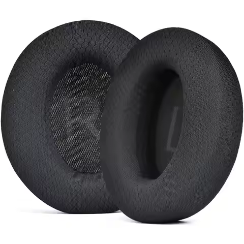 Q45 Mesh Fabric Ear Pads Replacement Cover Cushions Compatible with Anker Space Q45 Adaptive Active 