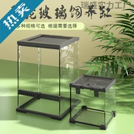 Reptile Glass Tank Rainforest Tank Climbing Tank Hermit Crab Breeding Tank Gecko Lizard Snake Horned