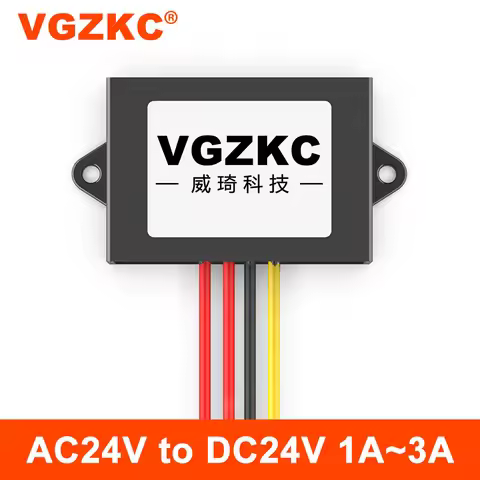 AC24V to DC24V 1A 2A 3A power converter 20 ~ 28V to 24V power module, high quality ac24V to dc24V re