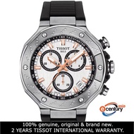 Tissot T141.417.17.011.00 Men's Quartz T-Sport T-Race Chronograph Black Silicone Strap Watch
