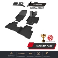 3D KAGU Car Mat Lexus NX AZ20 (2022 - Present)