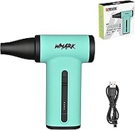 WMARK Electric Adjustable Turbo Jet Fan Compressed Air Duster - 130000 RPM Brushless Motor Mini Blow