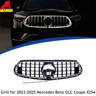 Plug & Play LED GT Style Front Grille Bumper Black Grill for 2023-2025 Mercedes Benz GLC Coupe X254 