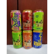 Coca Cola Coke Fanta Sprite Mirinda Disney empty can set (BH)