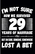 29th Wedding Anniversary Notebook: Twenty-Nine Years Celebration Journal for Husband and Wife - Funn