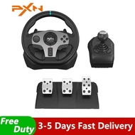 PXN V9 Original New Gaming Steering Wheel Game Pedal PXN-V9 Gamepad Racing Manual Transmission Vibra