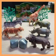 LARGE KINGDOM ANIMAL TOYS RUBBER ANIMAL TOYS /ANIMAL TOYS