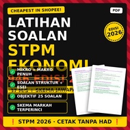 Latihan Soalan STPM Ekonomi 946 Sem 1&2 Skema Jawapan Lengkap 2026 PDF
