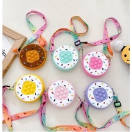 Tas Pop It Donat Fashion Anak Selempang Lucu Sling Bag Terbaru