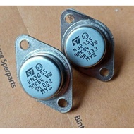 (ONE SET) TRANSISTOR JENGKOL 2N3055 MJ2955 Original TR 2N3055 MYS 2N 3055 TIP JENGKOL MJ2955 TIP JEN