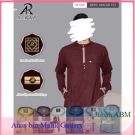 Jubah Al-Raz Lengan Manset Model Ibnu Majah Bahan Katun Premium