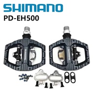 Shimano PD-EH500 Pedal Cleat Sepeda Mtb Dua Sisi Bisa Bolak Balik EH500