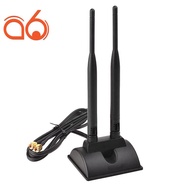 2.4G/5G Dual-Band with 6.5Ft Extension Cable 6DB WIFI SMA Antenna