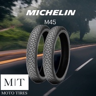 ลด30-80% MICHELIN M45 ยางนอกมิชลิน สำหรับรถจักรยานยนต์ ขอบ 16-17" ยางปีเก่าราคาพิเศษ