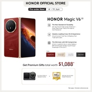 [Pre-Order] HONOR Magic V6 32(16+16)GB+512GB/1TB AI Fold Smartphone 6660mAh Long Battery| Snapdragon