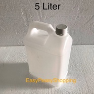 5 Liter Plastic Contanier Water Drinking,Oil,Soap/5 Liter Tong Plastik Minuman,Minyak,Sabun