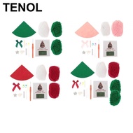 [TENOL] Christmas Tree Crochet Kit for Beginner Handmade Crochet Christmas Tree for Holiday