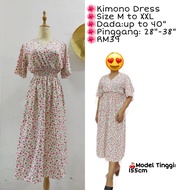 Kimono Dress plus size M-XXL