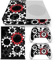 Deco Gear Vinyl Skin Sticker Cover Custom Decal Compatible with Microsoft Xbox One S Console and Controllers