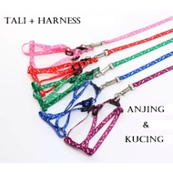 Lead Leash + Harness for cats, dogs, small animals [FP20] - PAWSOME