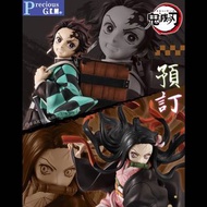 【預訂】Megahouse MH Precious G.E.M.系列 鬼滅之刃 劇場版 無限列車篇 編 竈門炭治郎 竈門禰豆子 彌豆子 兄妹套裝套組set PVC 人型比例模型手辦玩具figure公仔