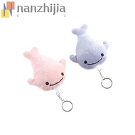 NANZHIJIA Animal Whale Doll, Animal Whale Fluffy Cartoon Whale Keychain, Bag Pendant Ins Cartoon Plu