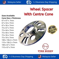 WHEEL SPACER WITH CENTER CONE