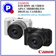 CANON EOS R50V 4K VIDEO APS-C MIRRORLESS DIGITAL CAMERA